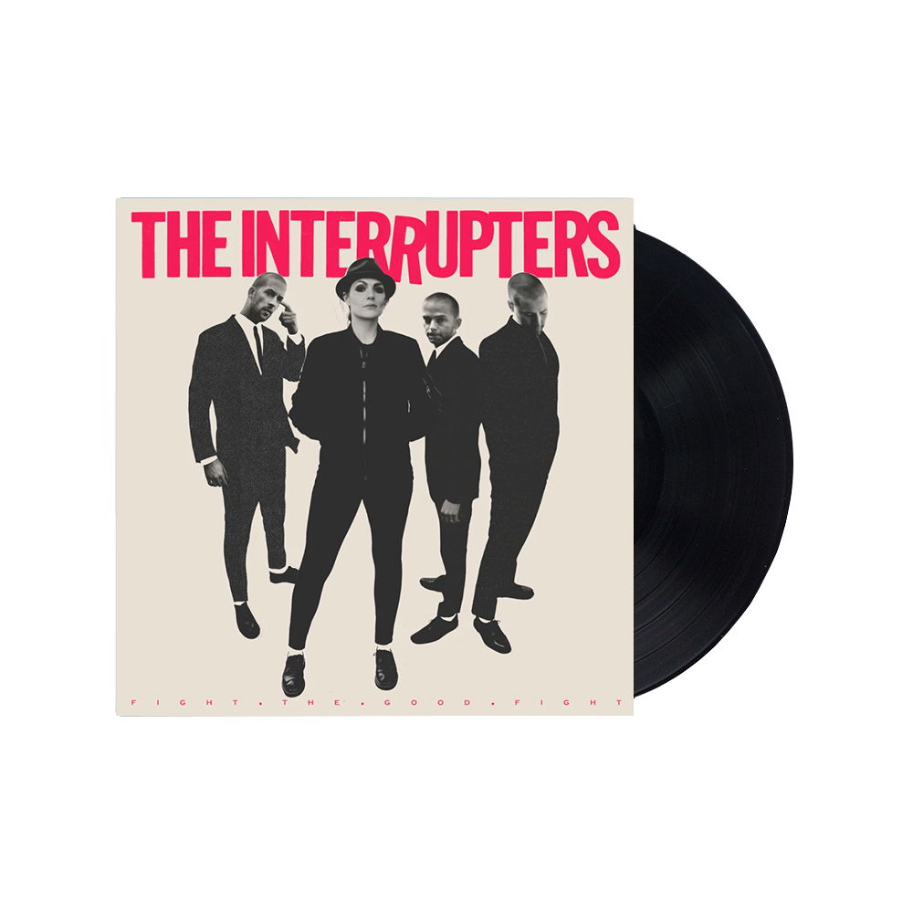 即決可‼️THE INTERRUPTERS  FIGHT THE GOOD The Interrupters - Fight The Good Fight Black Vinyl