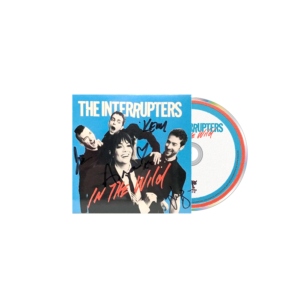 The Interrupters Signed In The Wild CD California Ska Punk Band popular Autographed