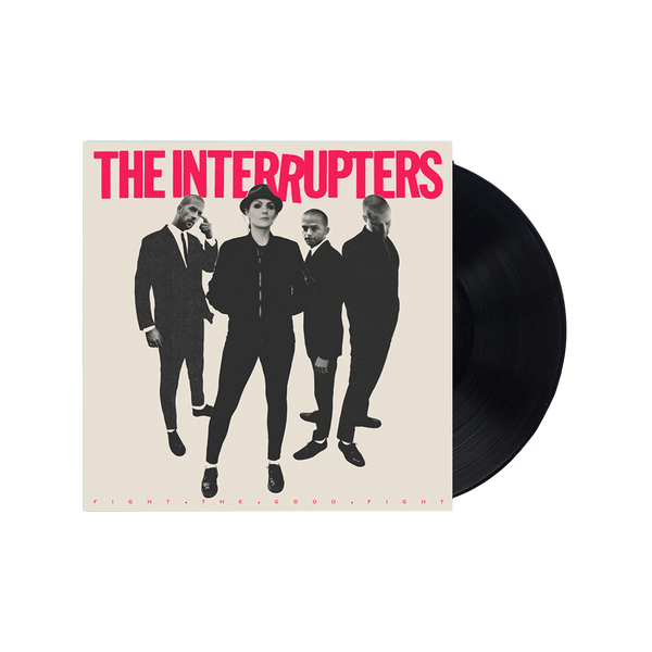 INTERRUPTERS ポスター FIGHT THE GOOD FIGHT Fight The Good Fight Black Vinyl - The Interrupters