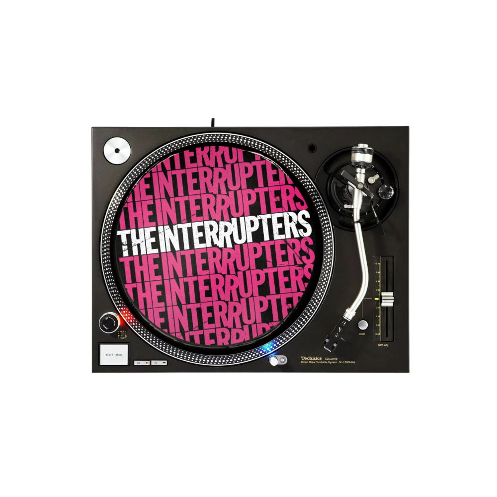 "The Interrupters" Vinyl Slipmat